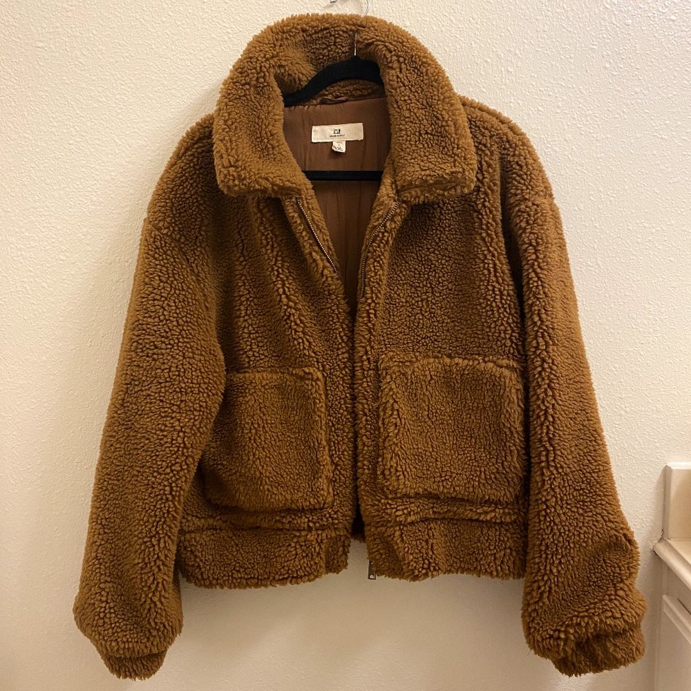 Thread + Supply Teddy Jacket Size Large - image 1